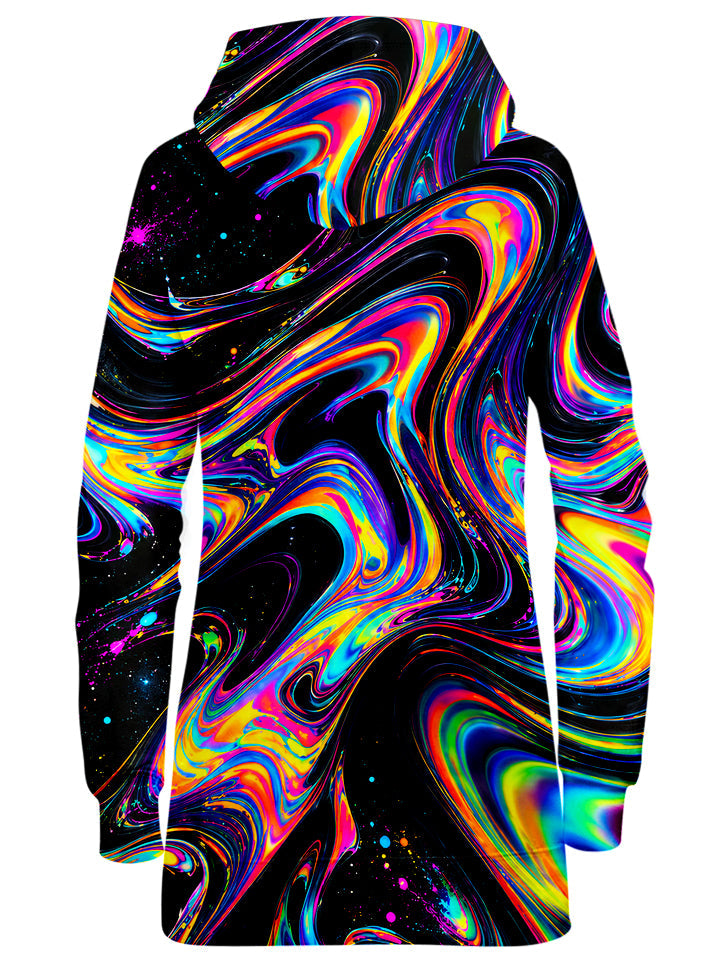 Space Swirl Hoodie Dress