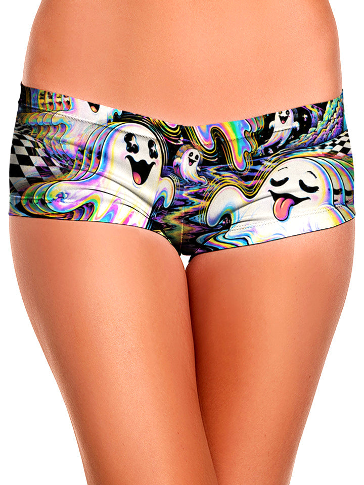 Spectral Drift Booty Shorts