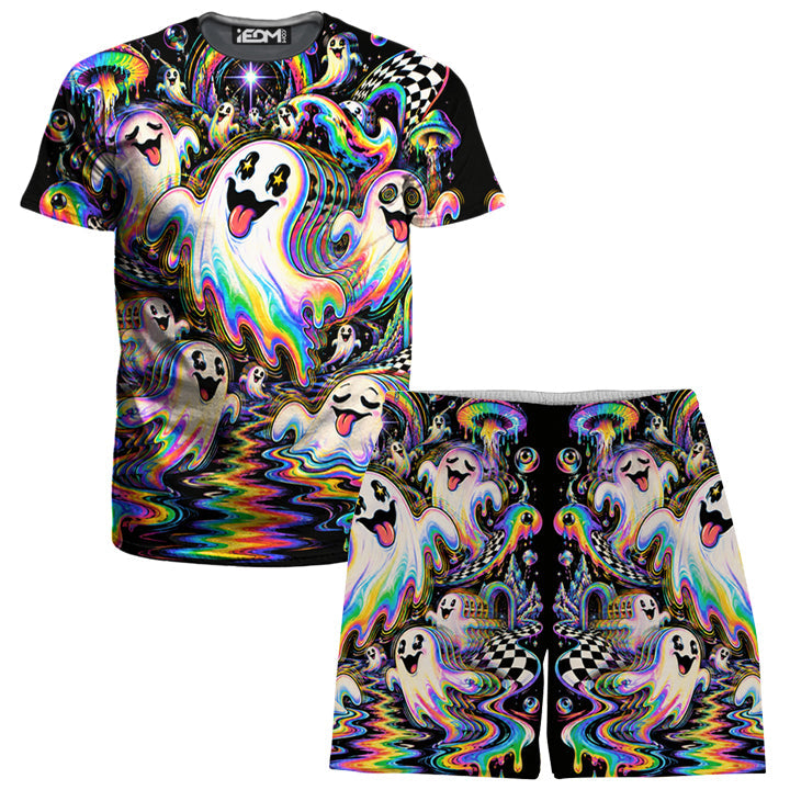 Spectral Drift Men's T-Shirt and Shorts Combo
