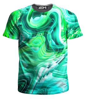 Art Design Works - Green Schism Men's T-Shirt
