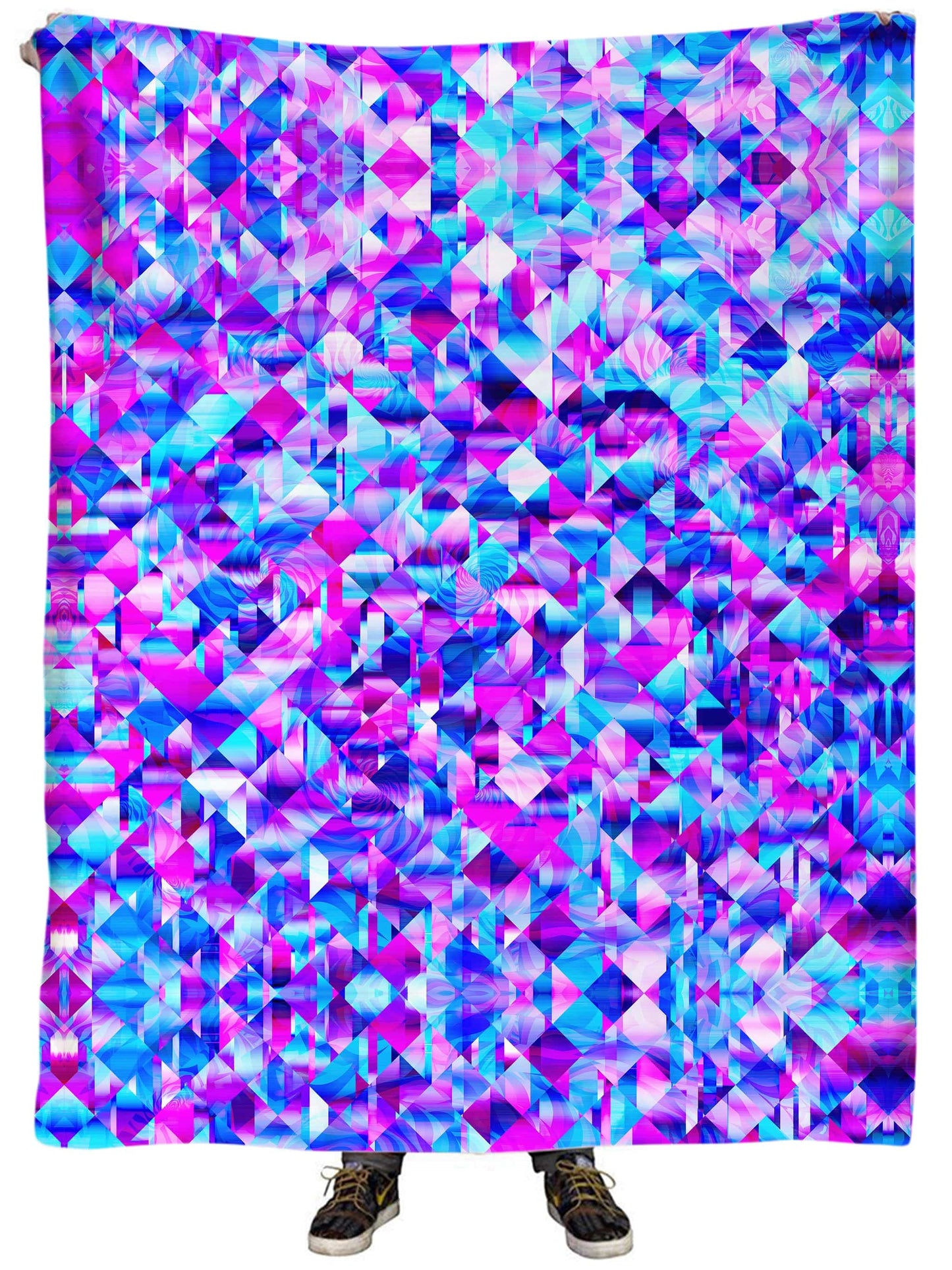 Blossom Trippy Plush Blanket, Art Design Works, | iEDM
