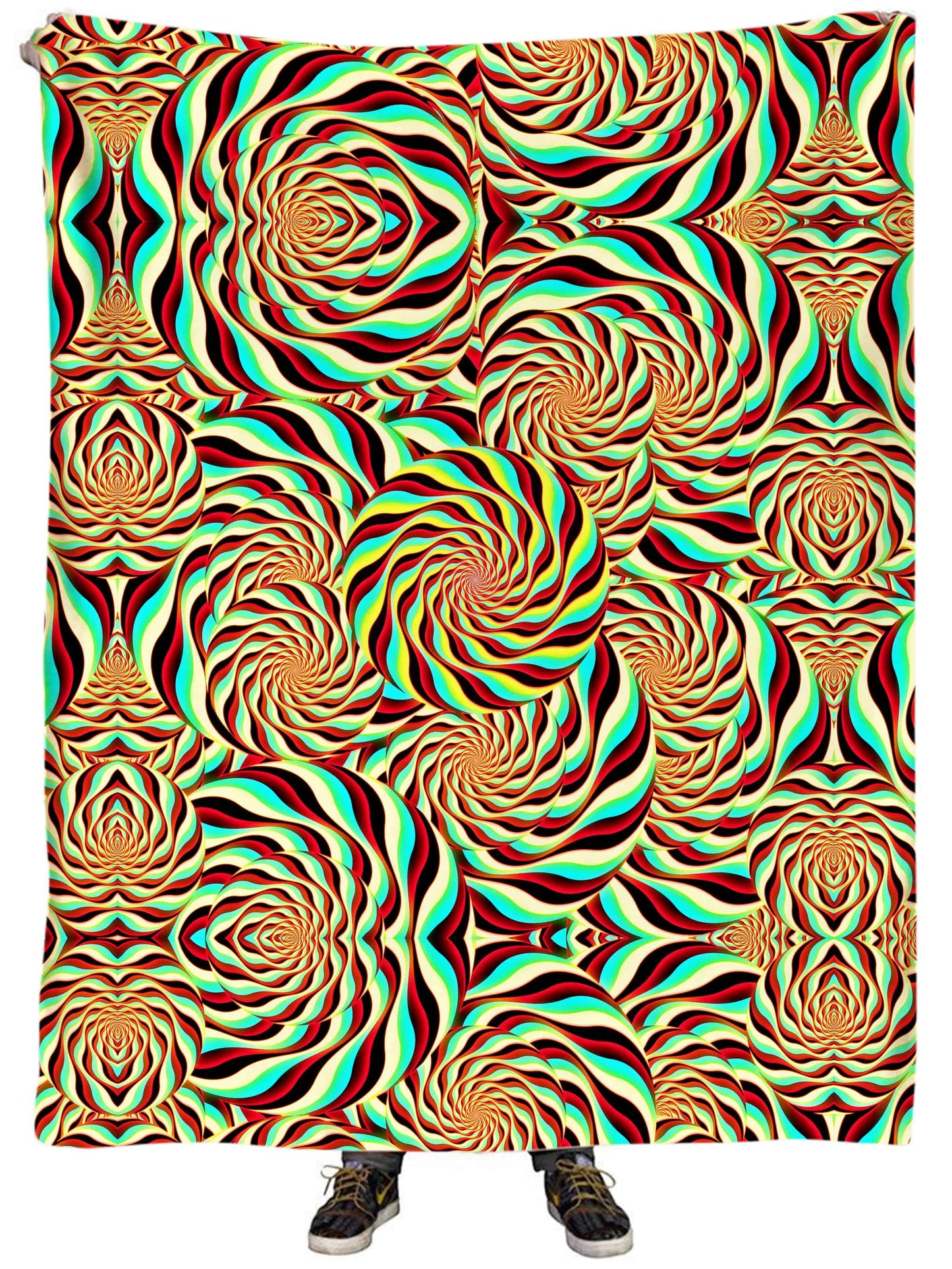 Pineal Swirl Plush Blanket, Art Design Works, | iEDM