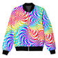 PLUR Rainbow Bomber Jacket, Art Design Works, | iEDM