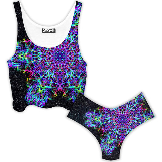 Stargate Crop Top and Booty Shorts Combo, Art Design Works, | iEDM