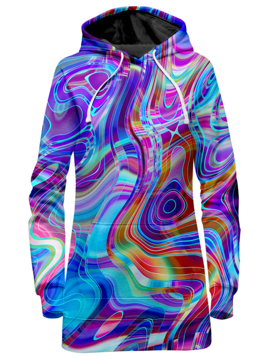 Aqua Realm Hoodie Dress, Art Design Works, | iEDM
