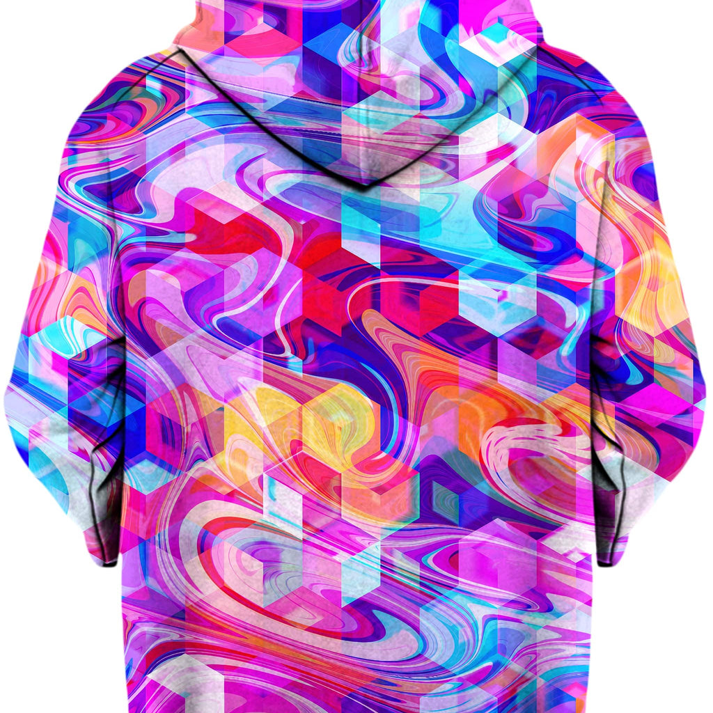 Cubic Drop Unisex Hoodie, Art Design Works, | iEDM