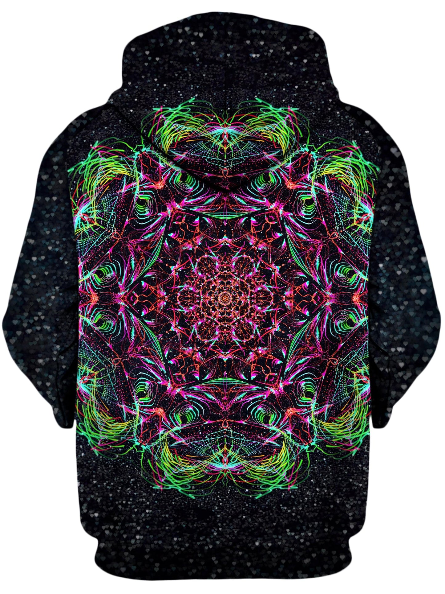 Galactic Portal Unisex Zip-Up Hoodie, Art Design Works, | iEDM
