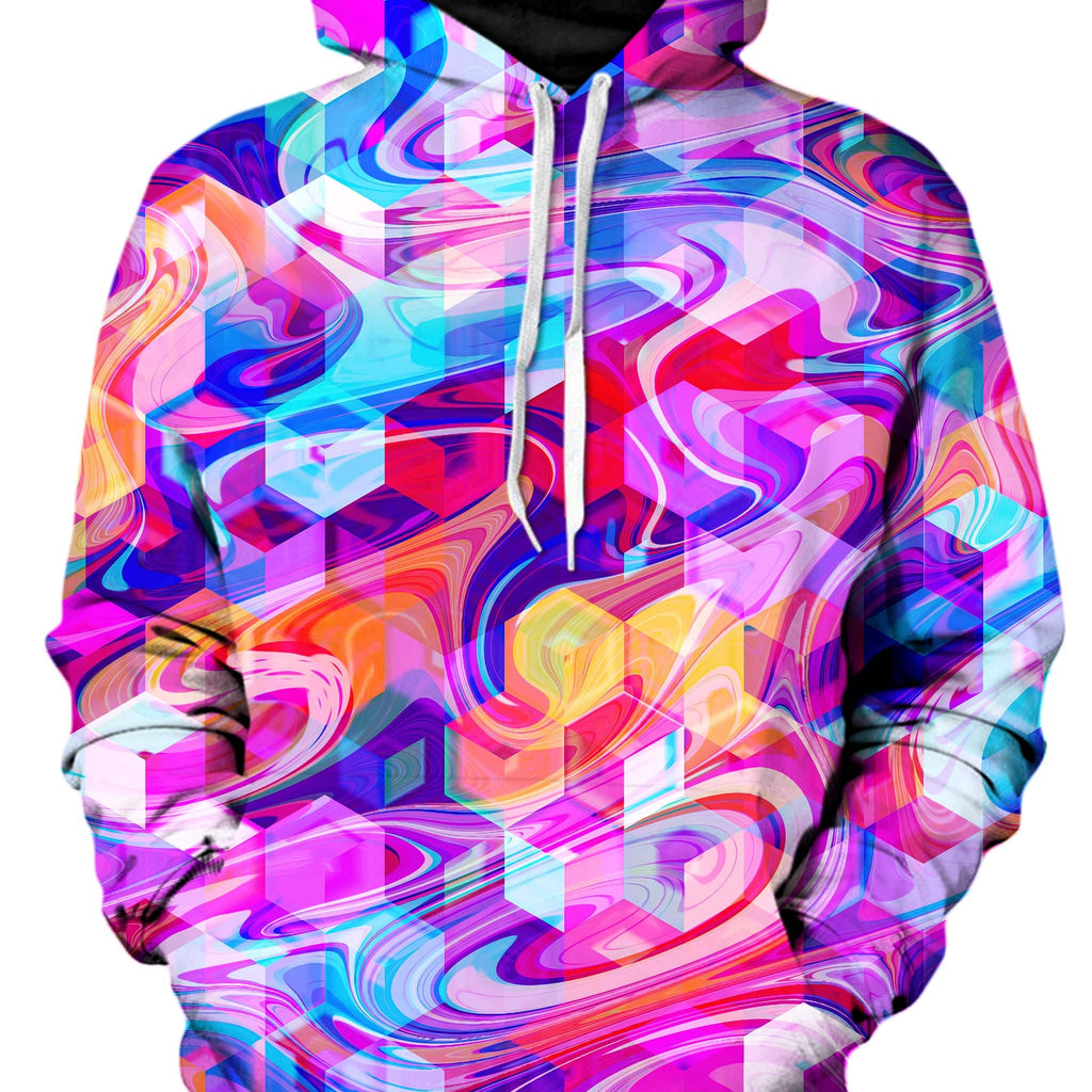 Cubic Drop Unisex Hoodie, Art Design Works, | iEDM