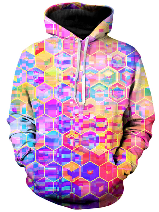 Spectral Cubes Unisex Hoodie, Art Design Works, | iEDM