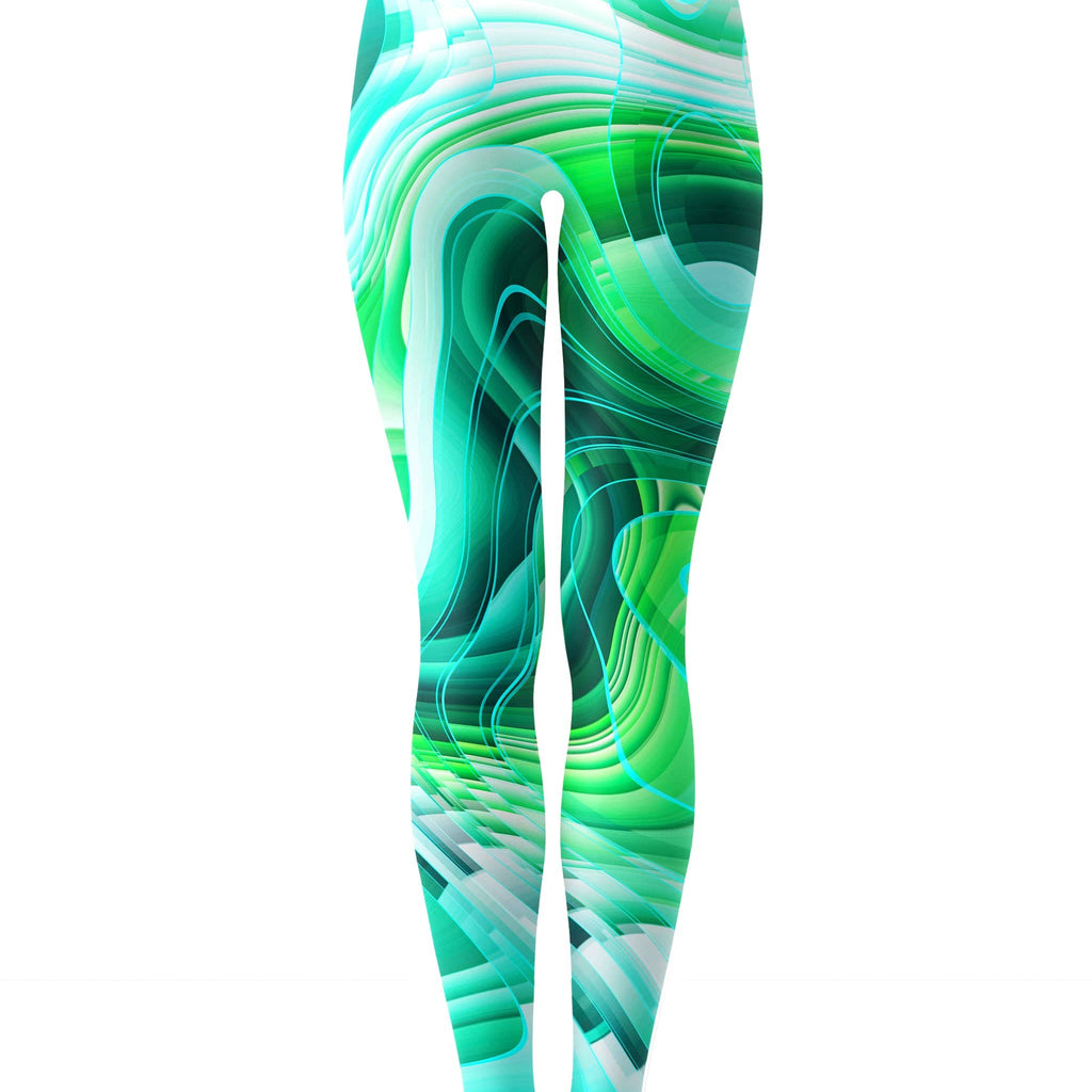 Green Schism Leggings, Art Design Works, | iEDM