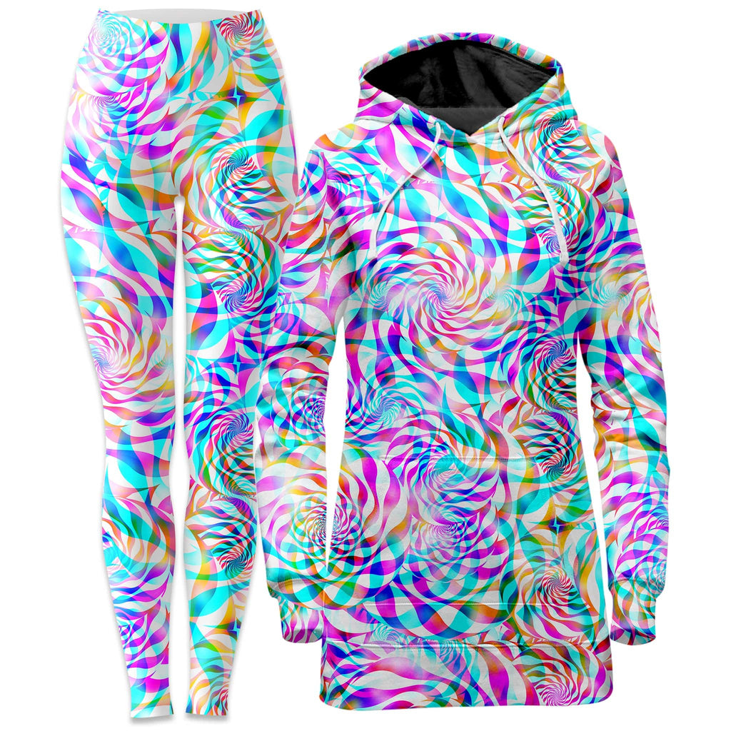 Daydreams Hoodie Dress and Leggings Combo, Art Design Works, | iEDM