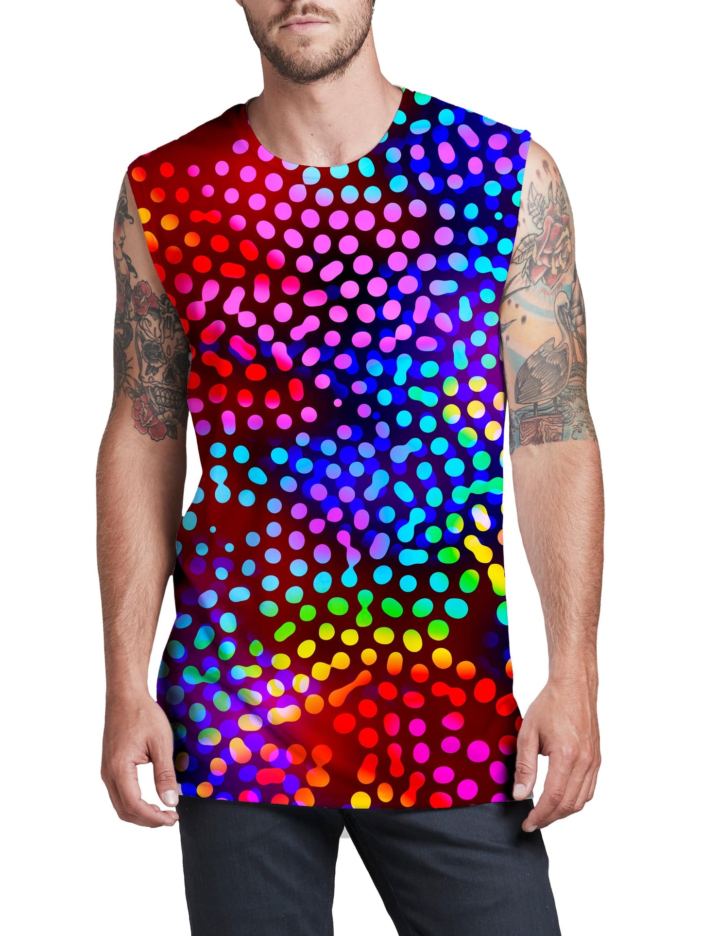 Solar Dots Men's Muscle Tank, Art Design Works, | iEDM