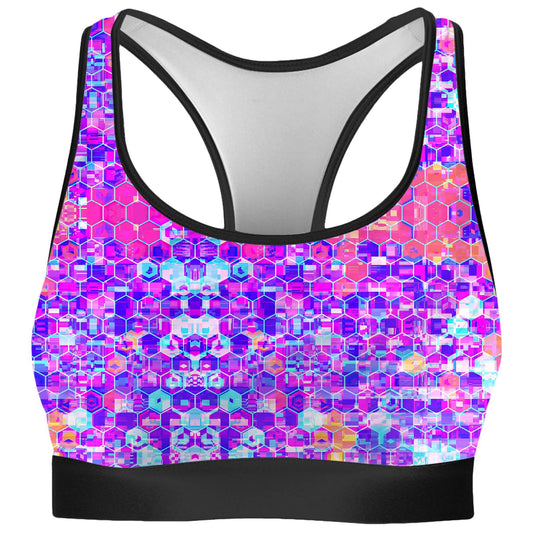 Blocks Of Life Rave Bra, Art Design Works, | iEDM