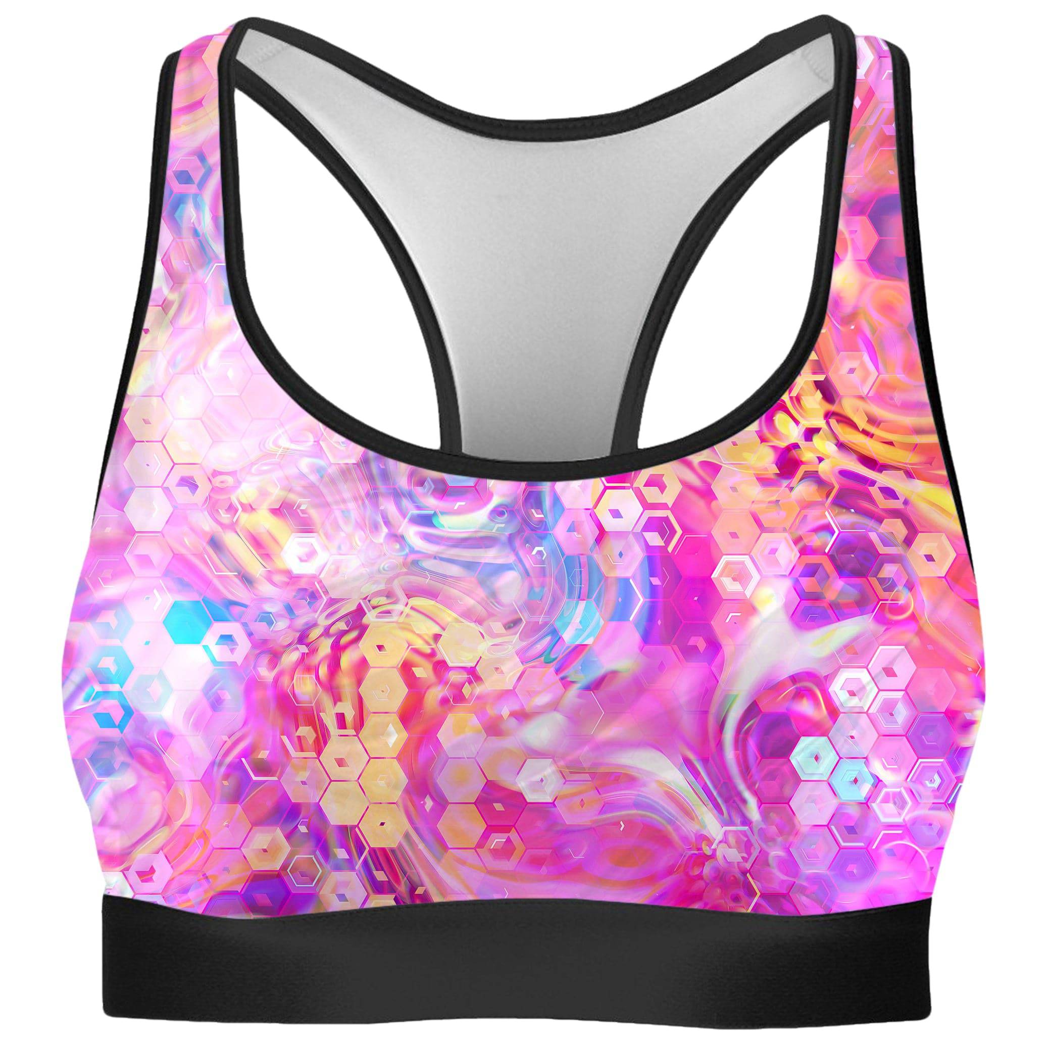 Purple Mirage Rave Bra Iedm