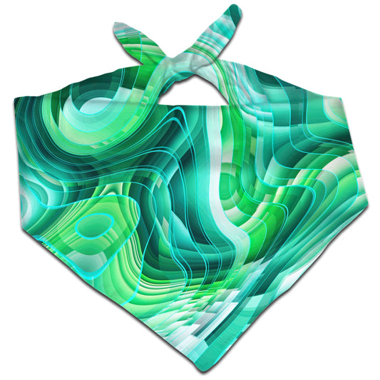 Green Schism Bandana, Art Design Works, | iEDM