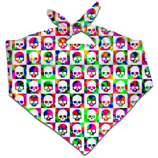 Skull Fam Green Bandana, Art Design Works, | iEDM