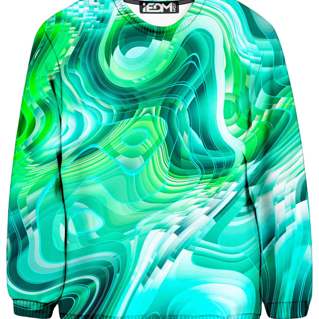Green Schism Sweatshirt, Art Design Works, | iEDM
