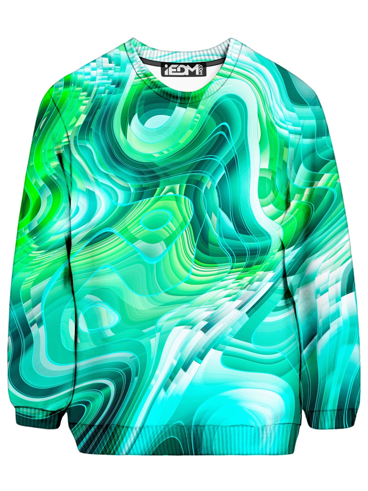 Green Schism Sweatshirt, Art Design Works, | iEDM