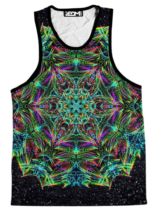 Green Warp Men's Tank, Art Design Works, | iEDM