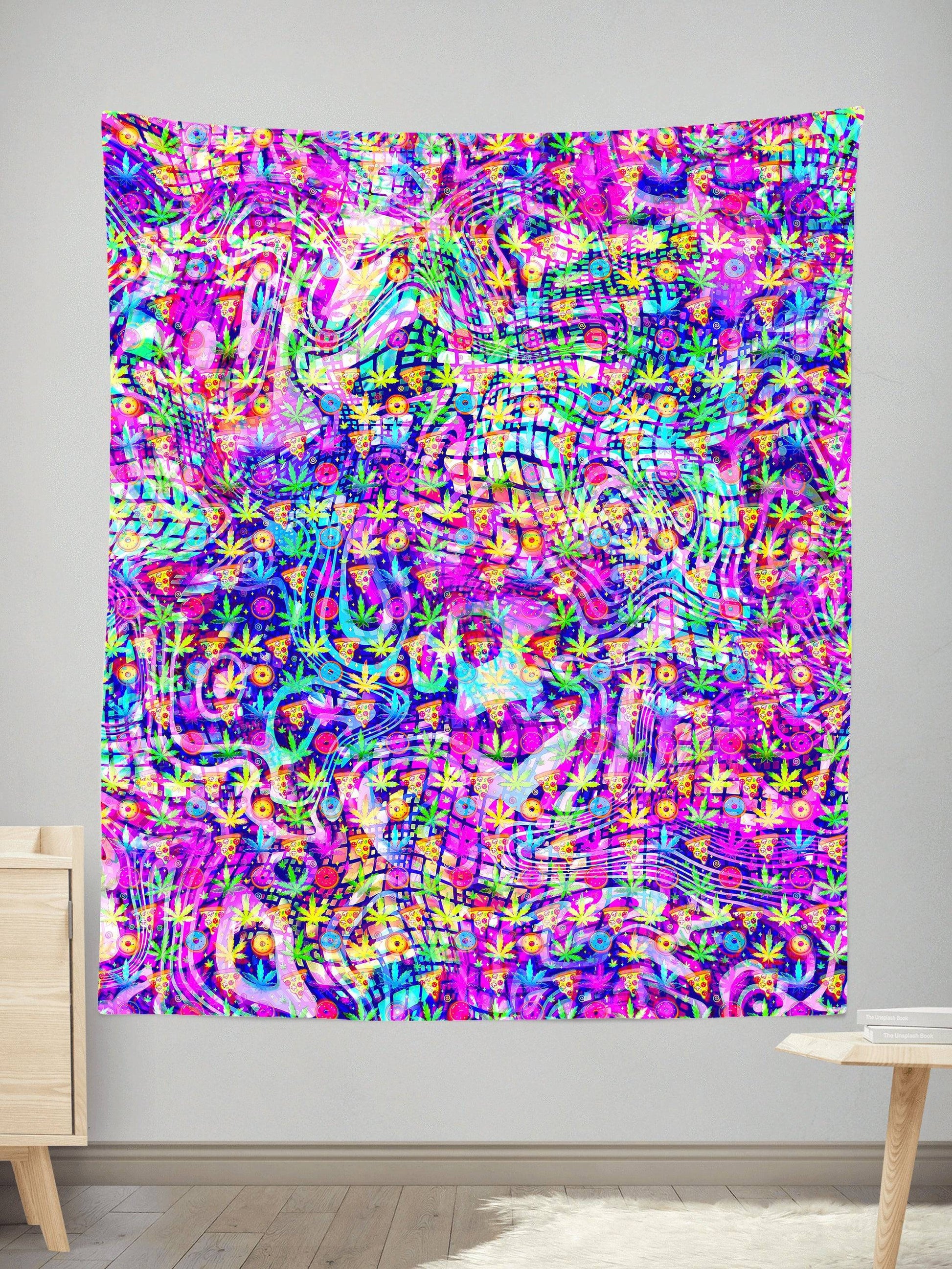 Dreamin Of Munchies Tapestry, Art Design Works, | iEDM