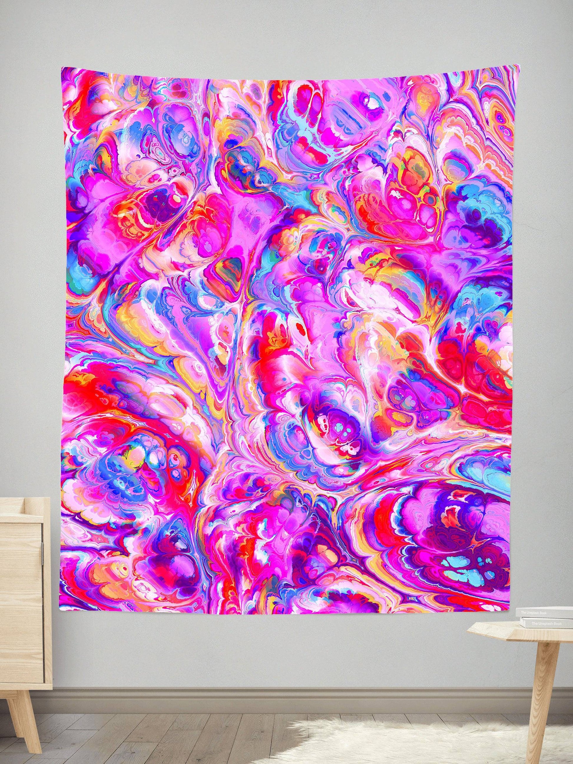 Plasma Flow Tapestry, Art Design Works, | iEDM