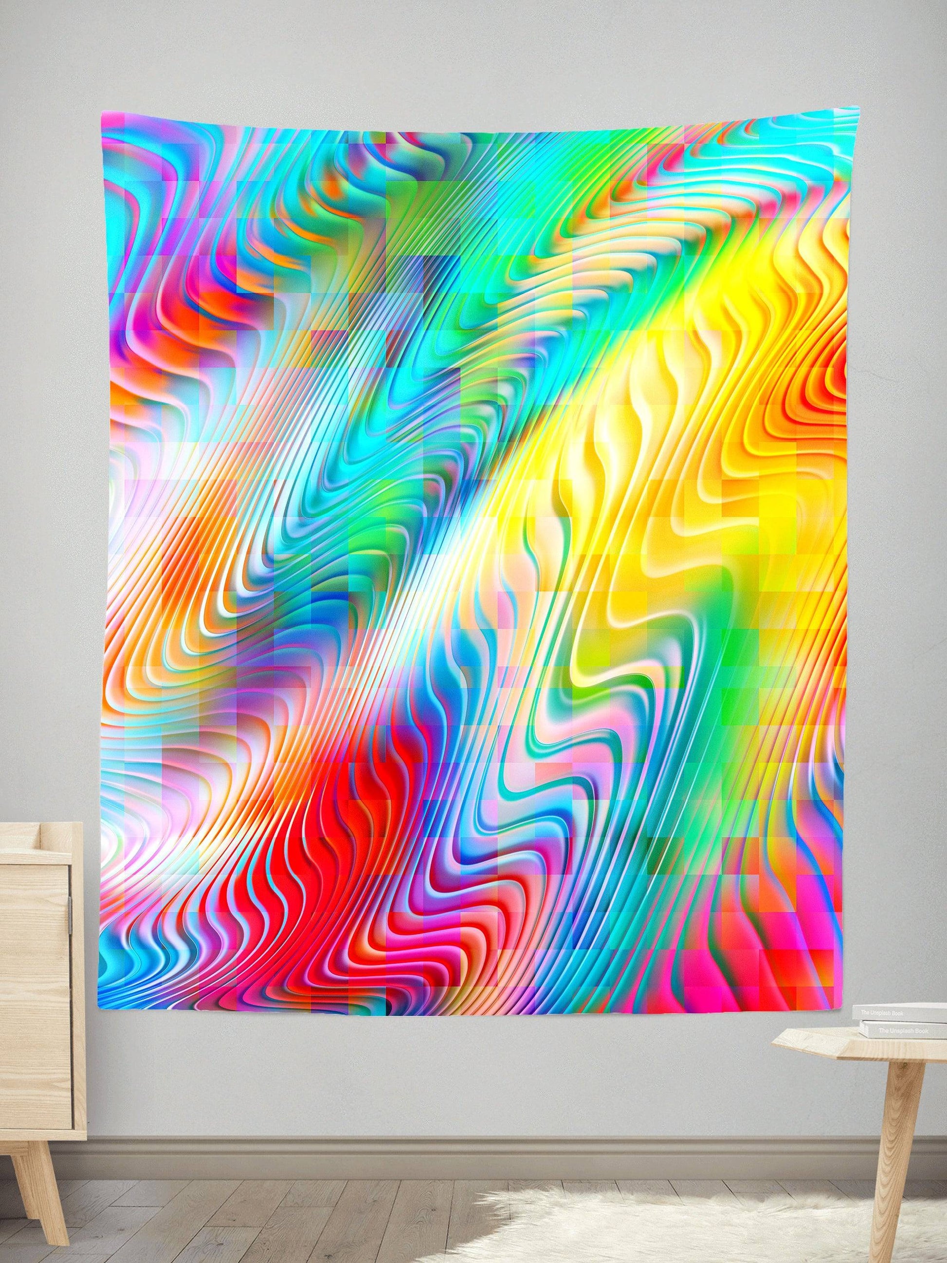 Rainbow Prism Tapestry, Art Design Works, | iEDM
