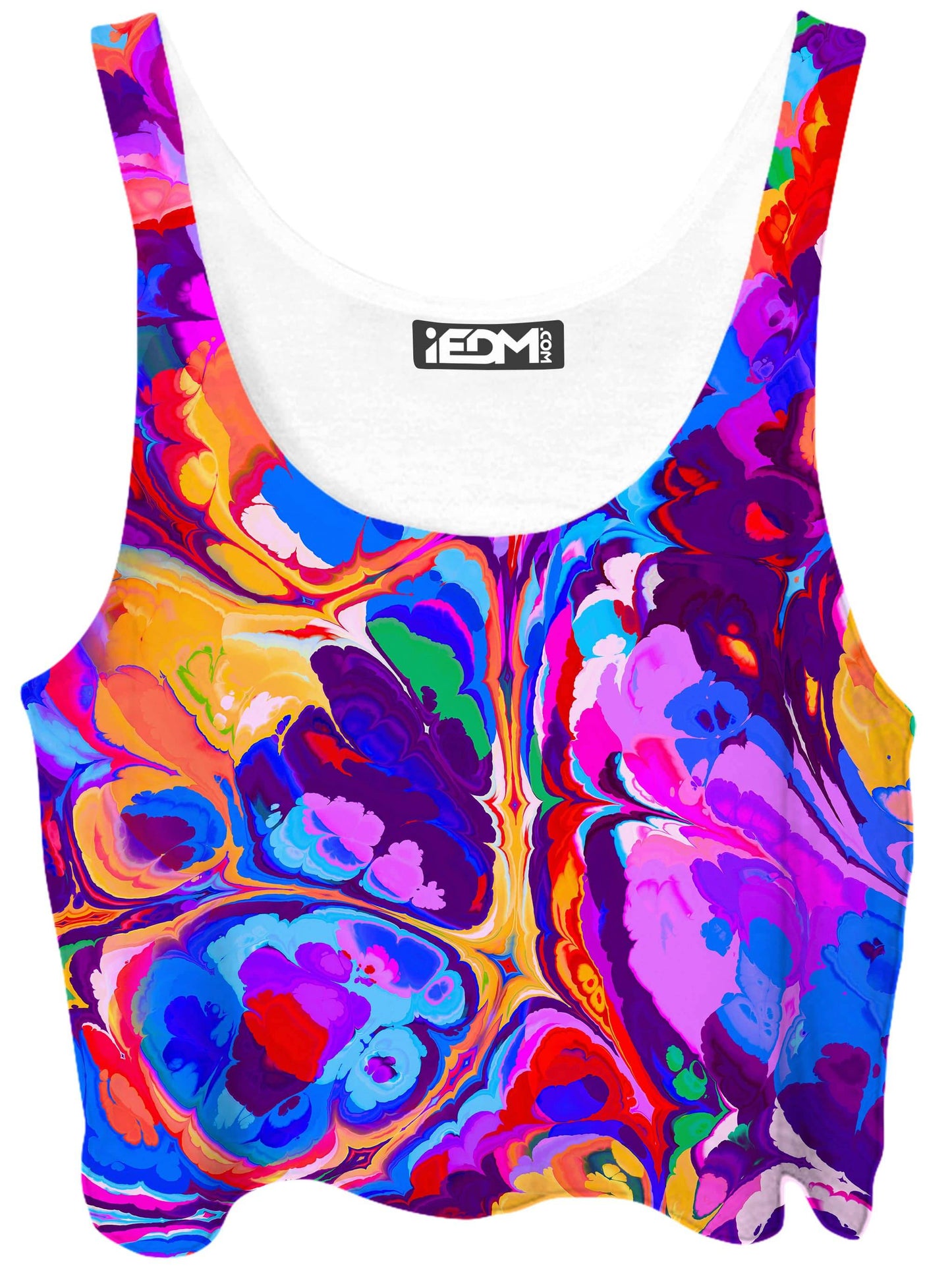 Overflow Crop Top and Booty Shorts Combo, Art Design Works, | iEDM