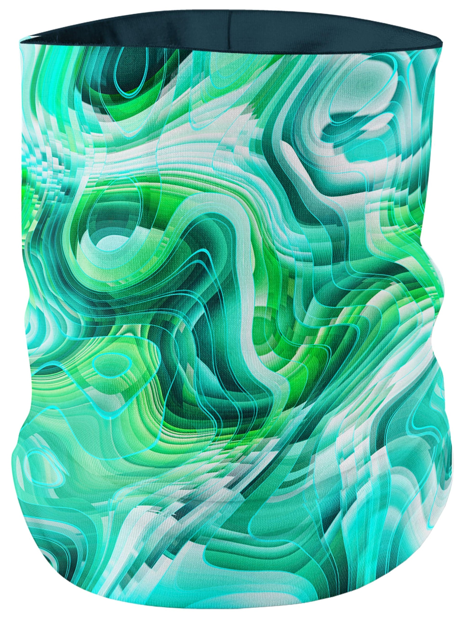 Green Schism Bandana Mask, Art Design Works, | iEDM