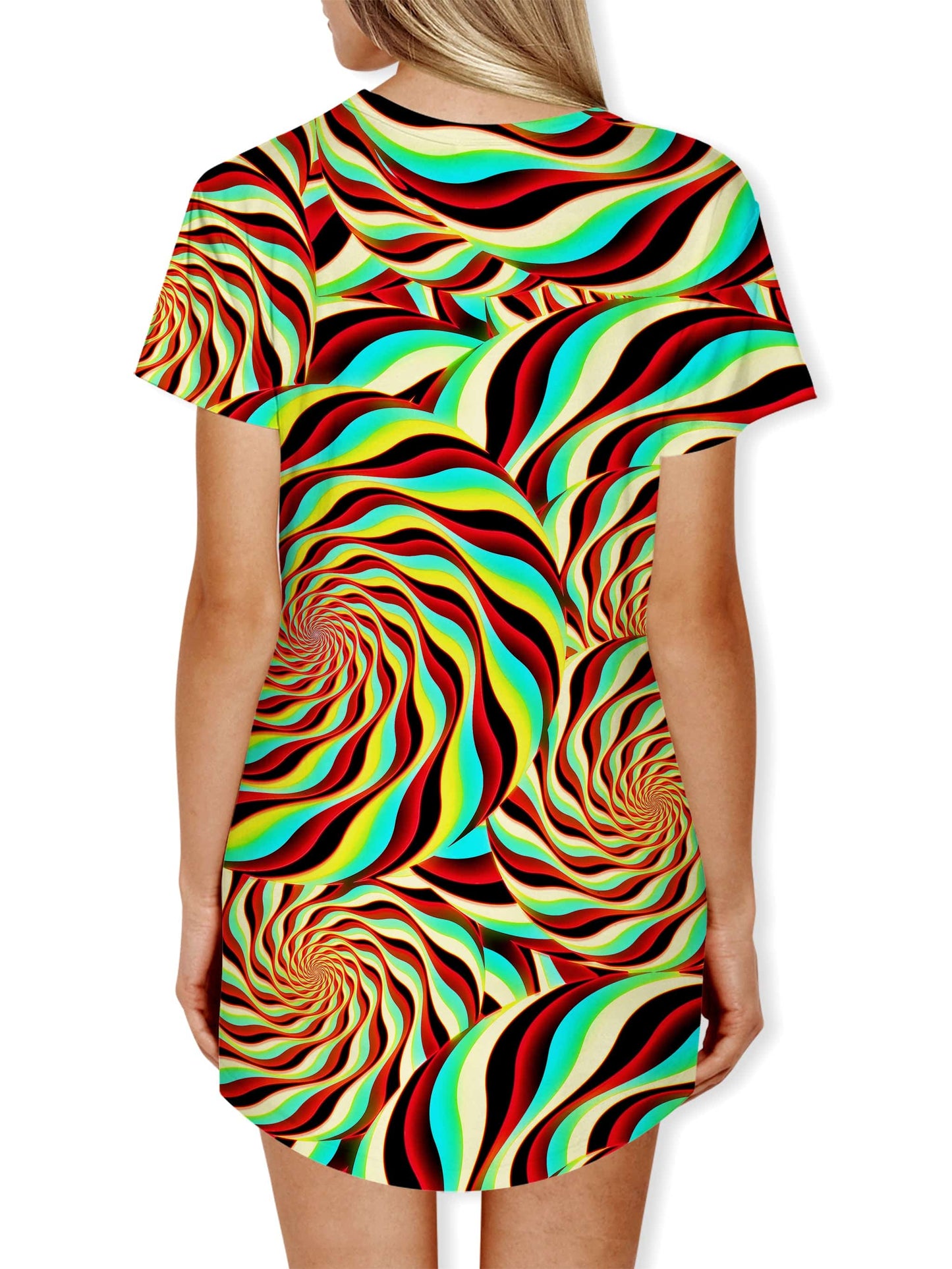 Pineal Swirl Drop Cut Unisex T-Shirt, Art Design Works, | iEDM
