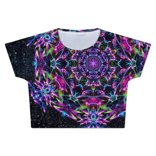 Purp Geometric Crop Tee, Art Design Works, | iEDM