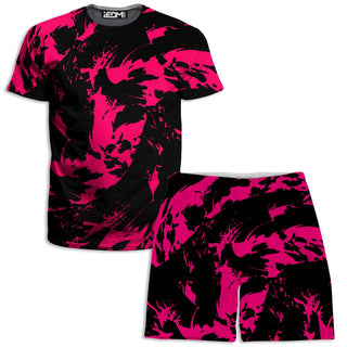 Big Tex Funkadelic - Pink Swirl T-Shirt and Shorts Combo