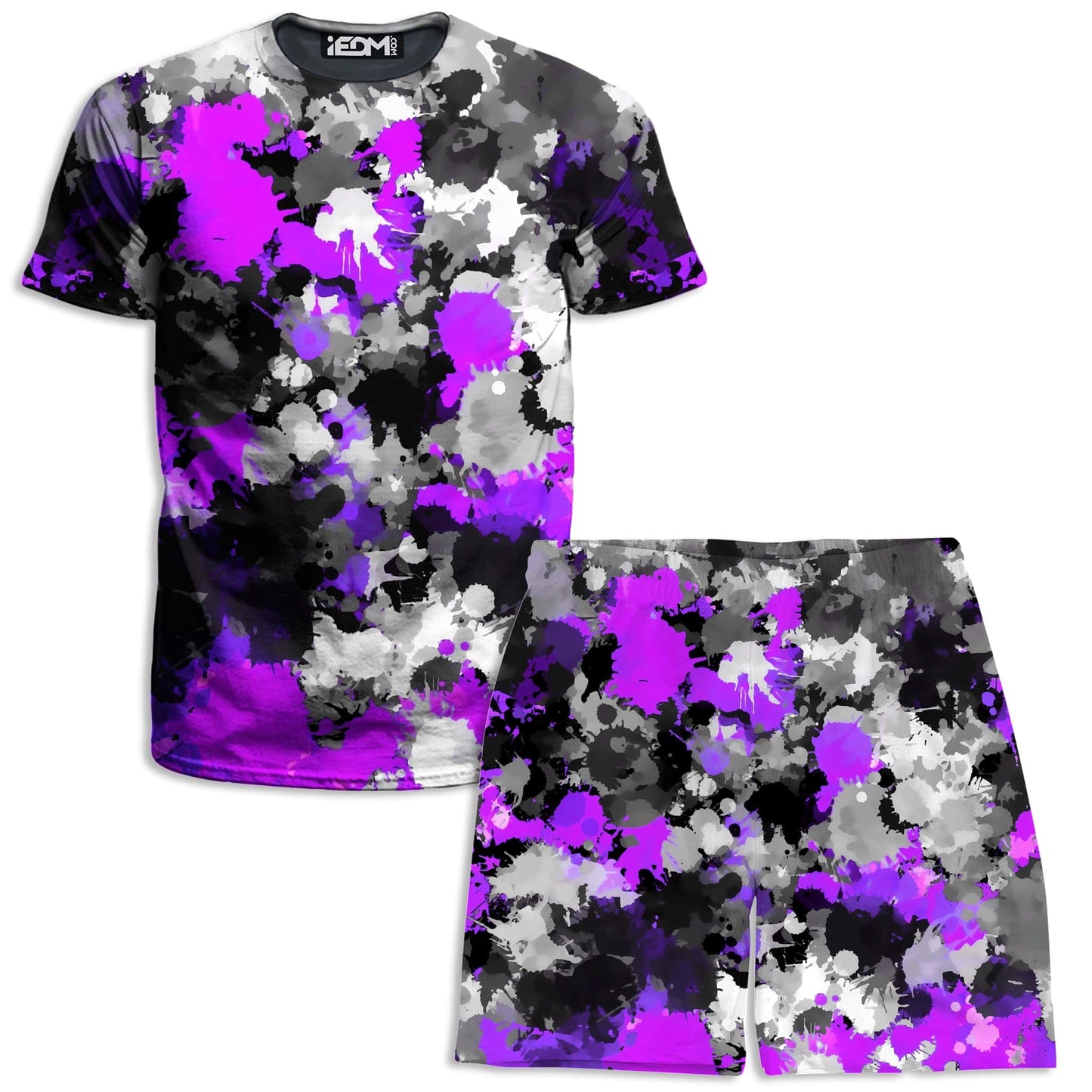 Purple Drip T-Shirt and Shorts Combo, Big Tex Funkadelic, | iEDM