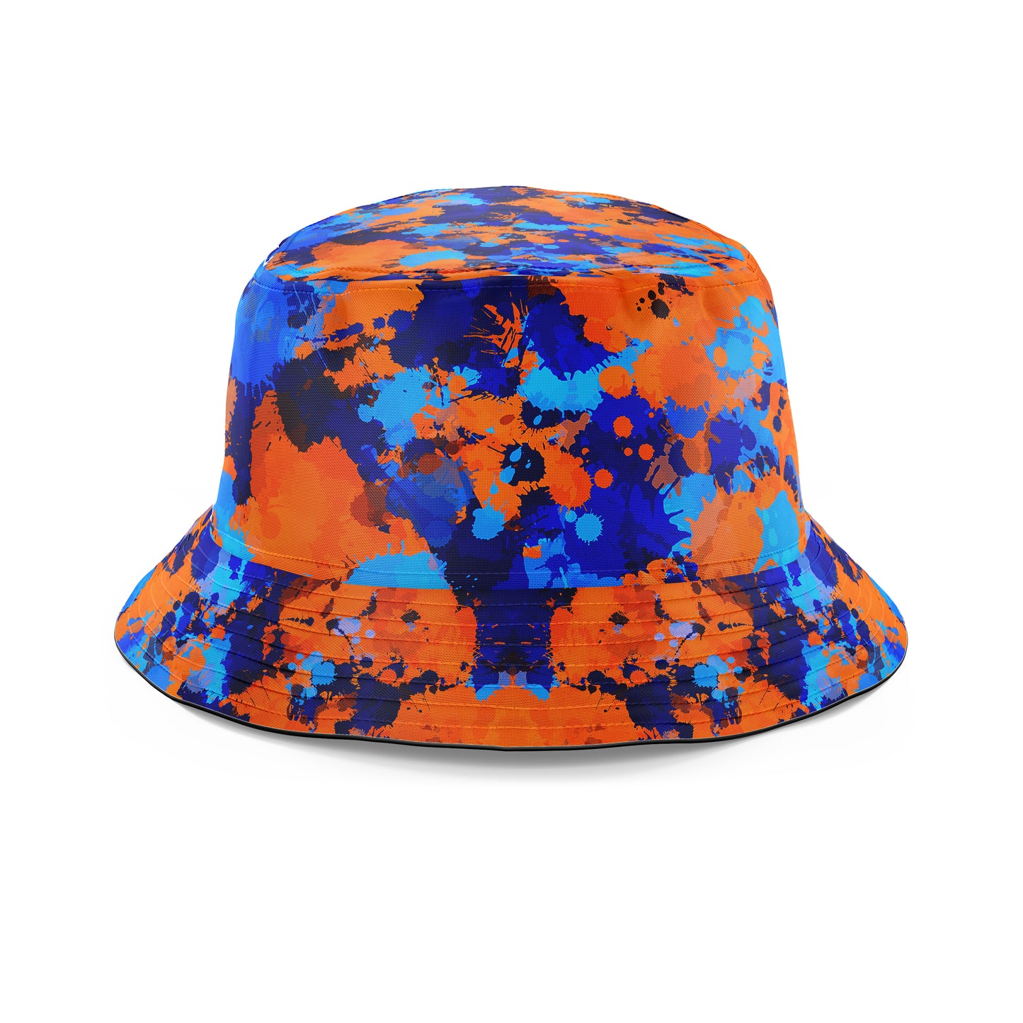 Blue And Orange Paint Splatter 2 Bucket Hat, Big Tex Funkadelic, | iEDM