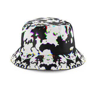 Big Tex Funkadelic - Cow Hide Print Rave Drip Bucket Hat