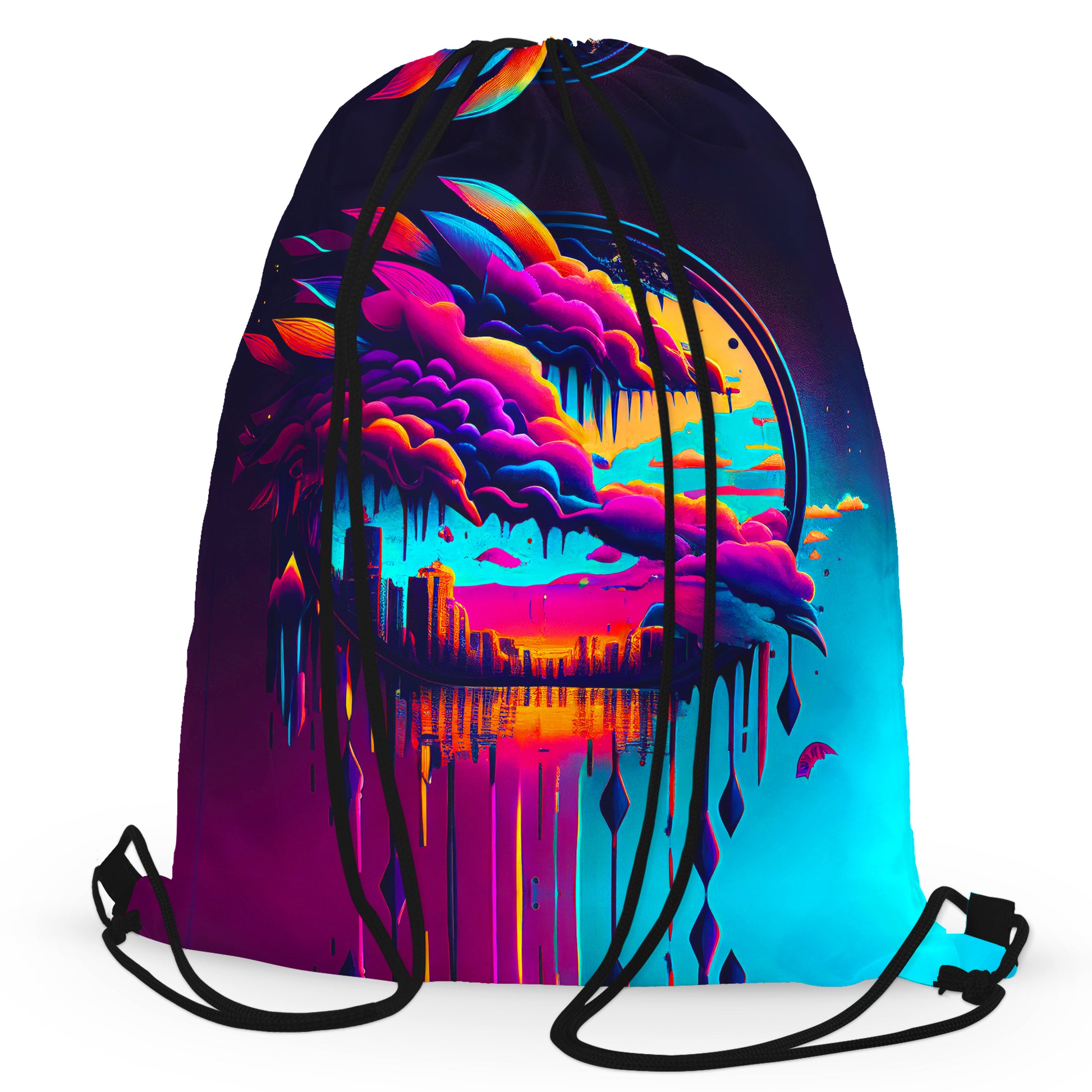 Distant Memory Psychedelic Drawstring Bag, iEDM, | iEDM