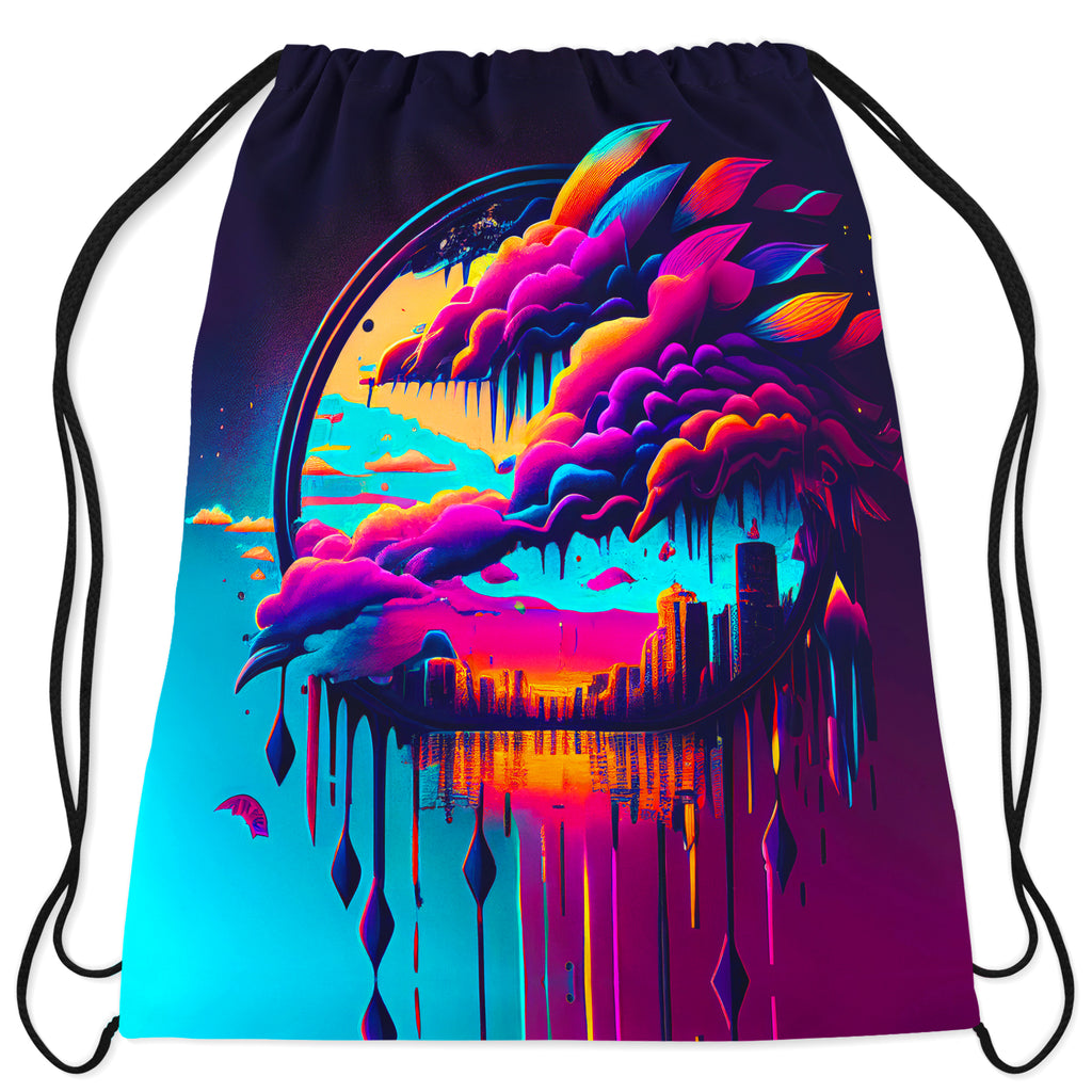 Distant Memory Psychedelic Drawstring Bag, iEDM, | iEDM