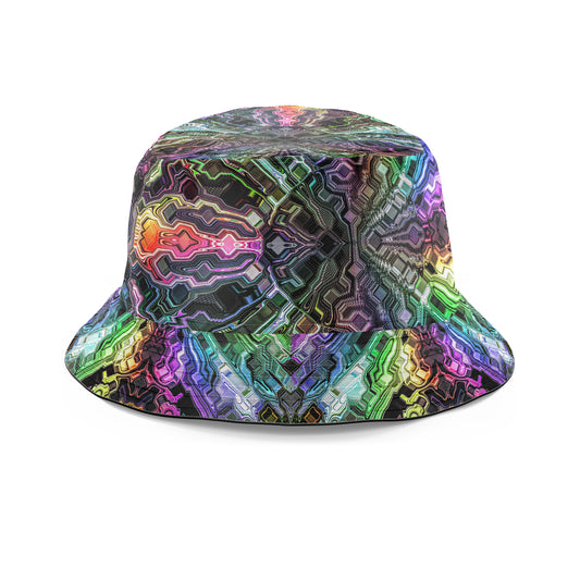 Holographic Storm Bucket Hat, Glass Prism Studios, | iEDM