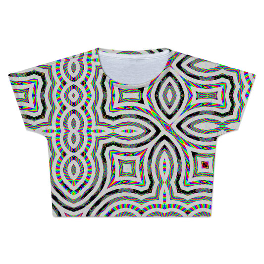 Interwoven Crop Tee, Glass Prism Studios, | iEDM