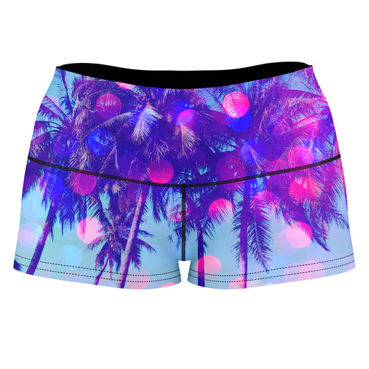 The Strip High-Waisted Women's Shorts, Noctum X Truth, | iEDM