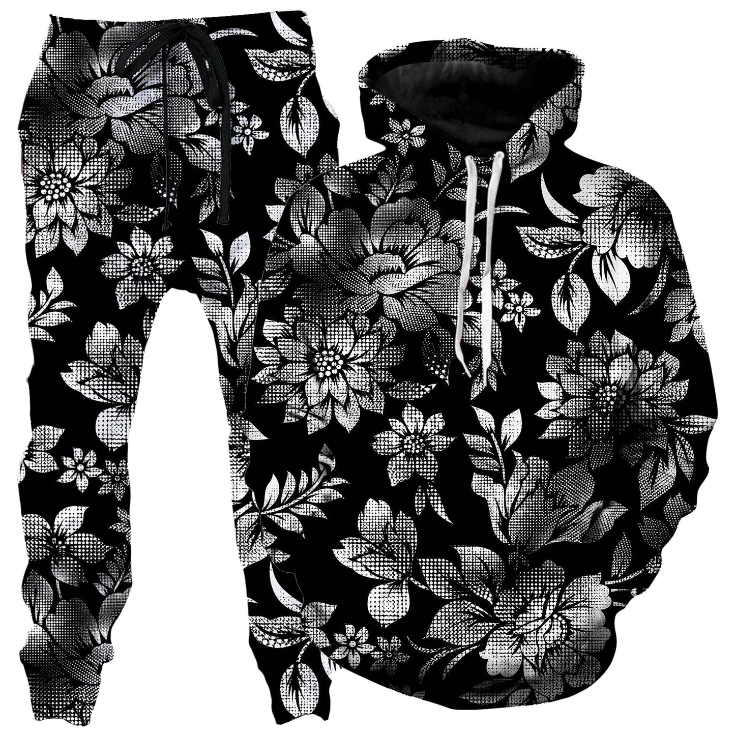 Nature's Candy B&W Hoodie and Joggers Combo, Noctum X Truth, | iEDM