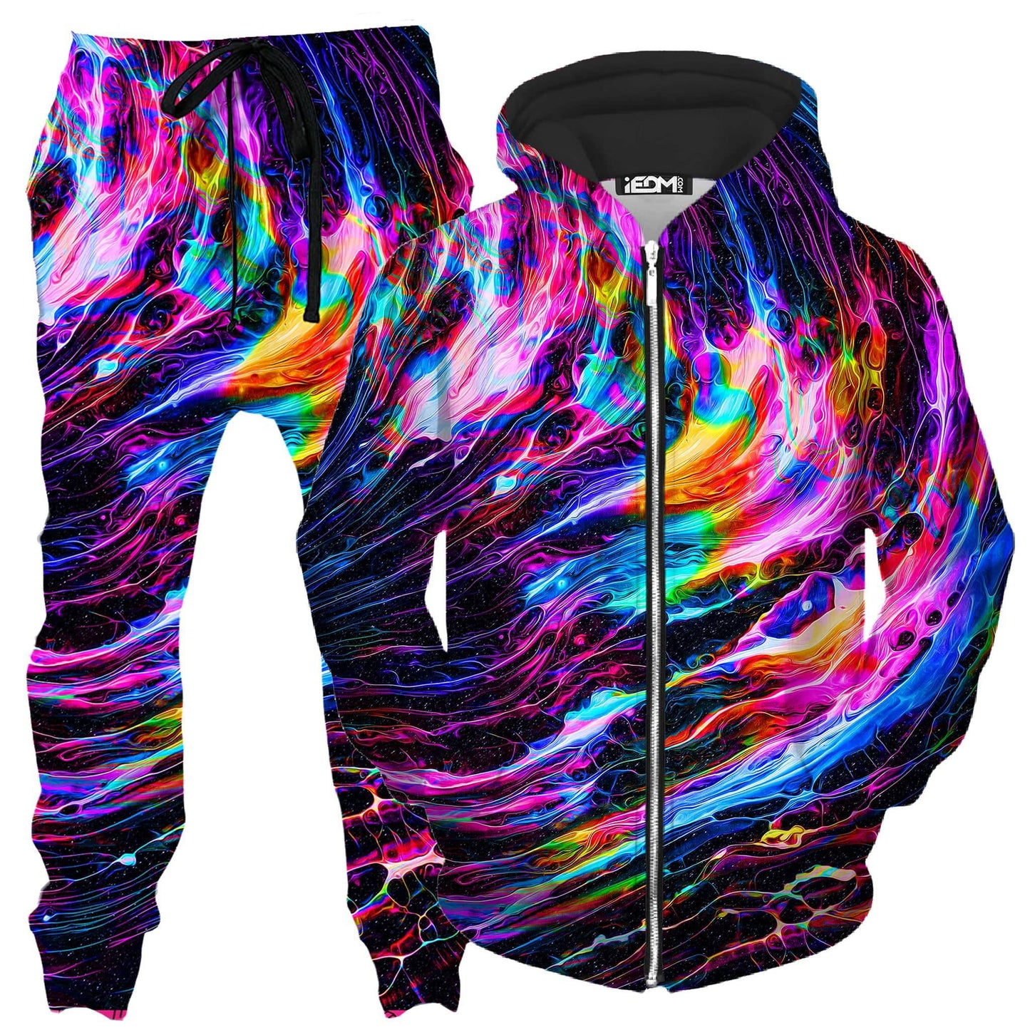 Hyperspace Zip-Up Hoodie and Joggers Combo, Noctum X Truth, | iEDM