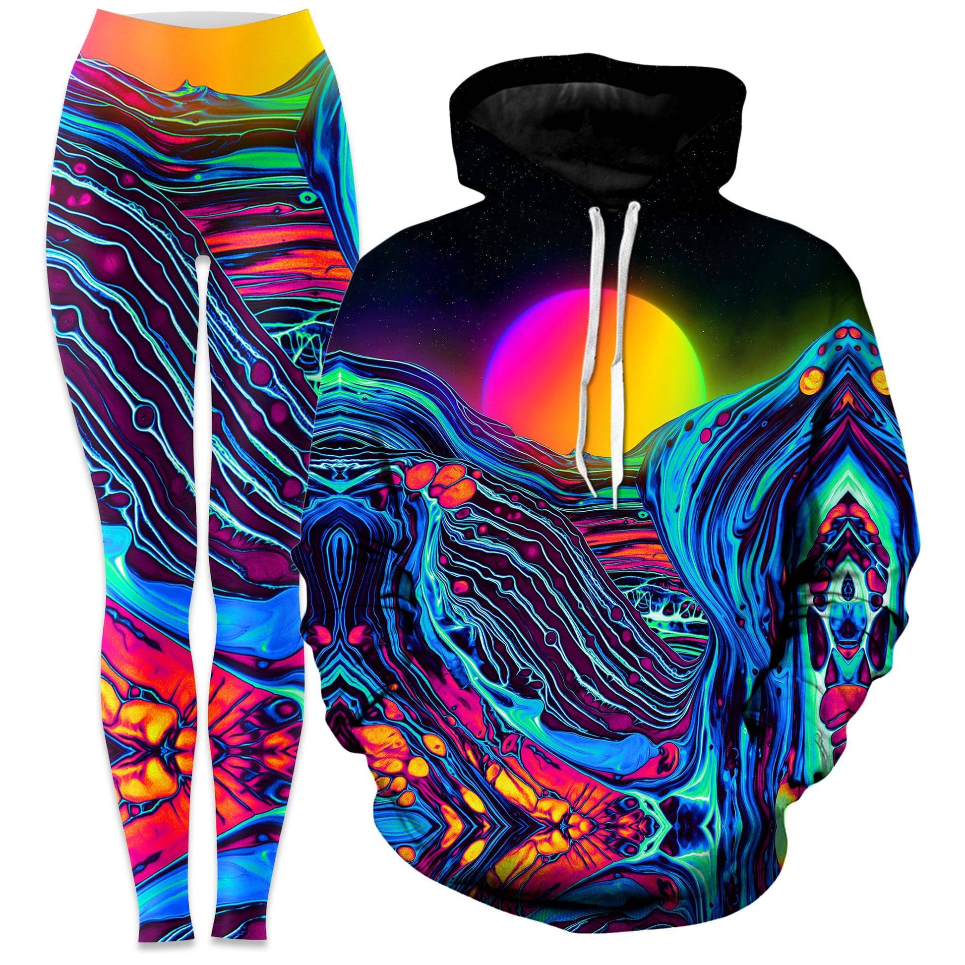 Dose of Sunset Hoodie and Leggings Combo, Noctum X Truth, | iEDM