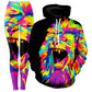 Psychedelic Lion Hoodie and Leggings Combo, Noctum X Truth, | iEDM