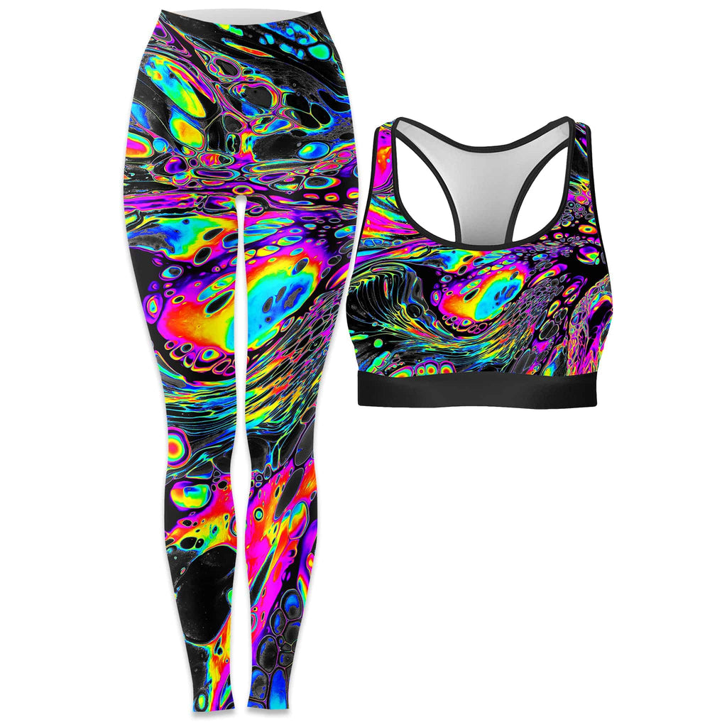 Rainbow Magma Rave Bra and Leggings Combo, Noctum X Truth, | iEDM