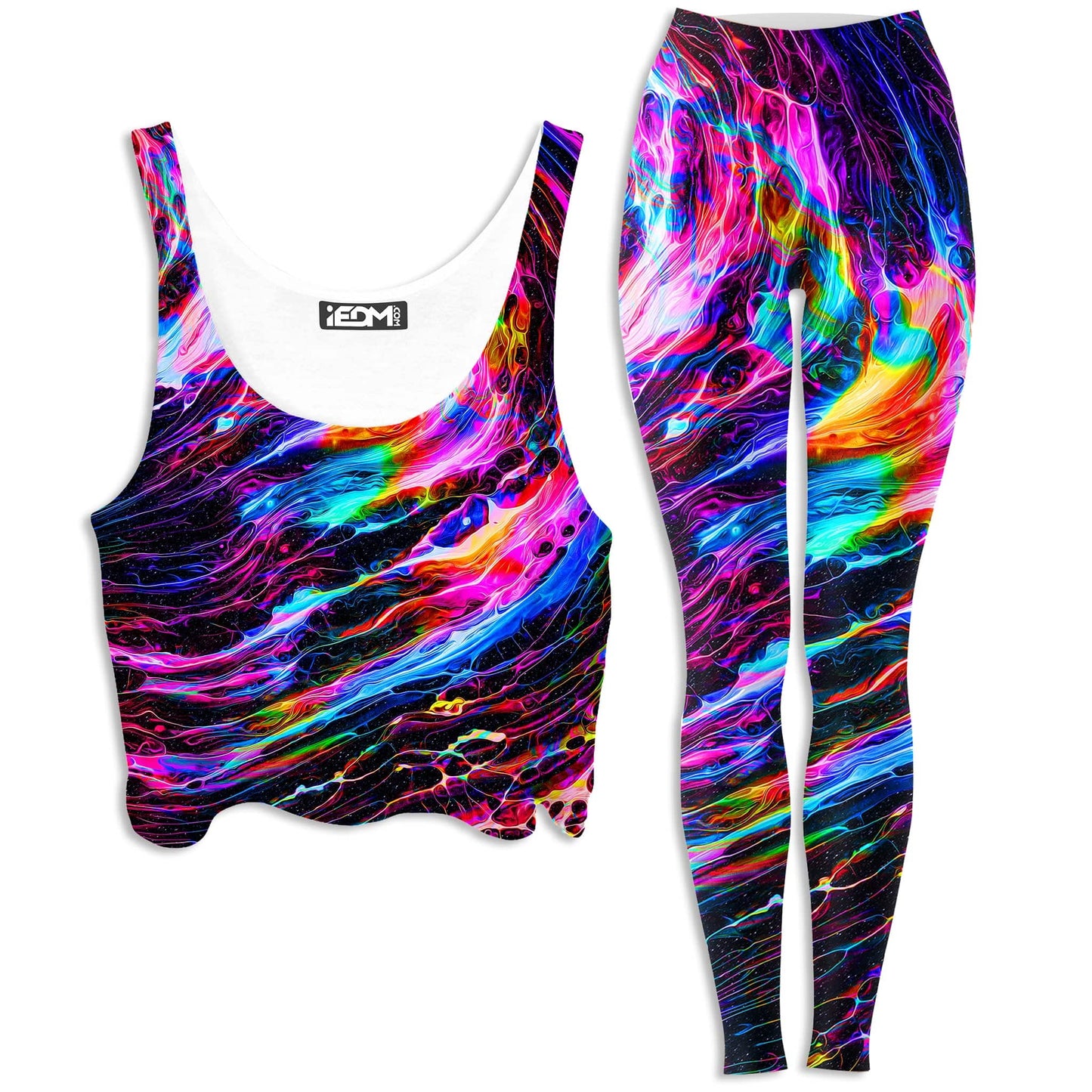 Hyperspace Crop Top and Leggings Combo, Noctum X Truth, | iEDM