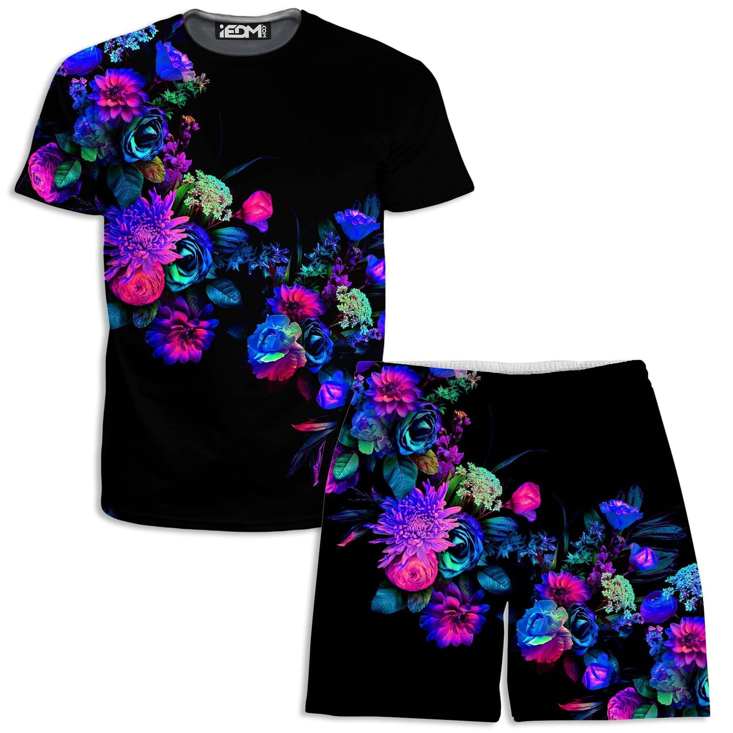 Darkest Bloom T-Shirt and Shorts Combo, Noctum X Truth, | iEDM