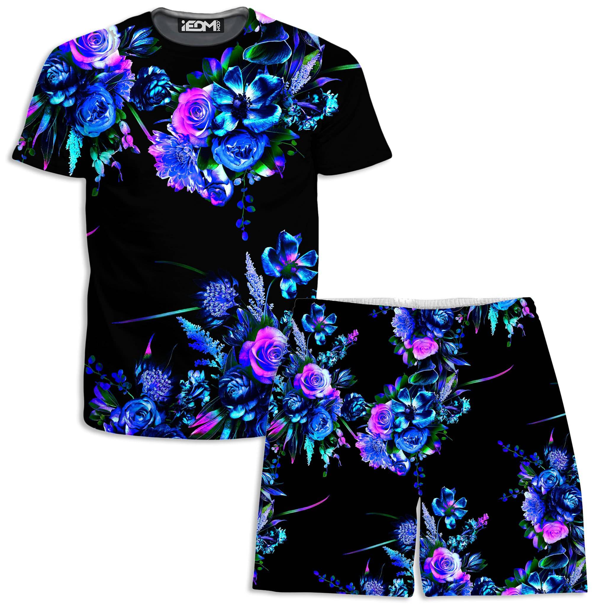 iEDM Midnight Garden T-Shirt and Shorts Combo