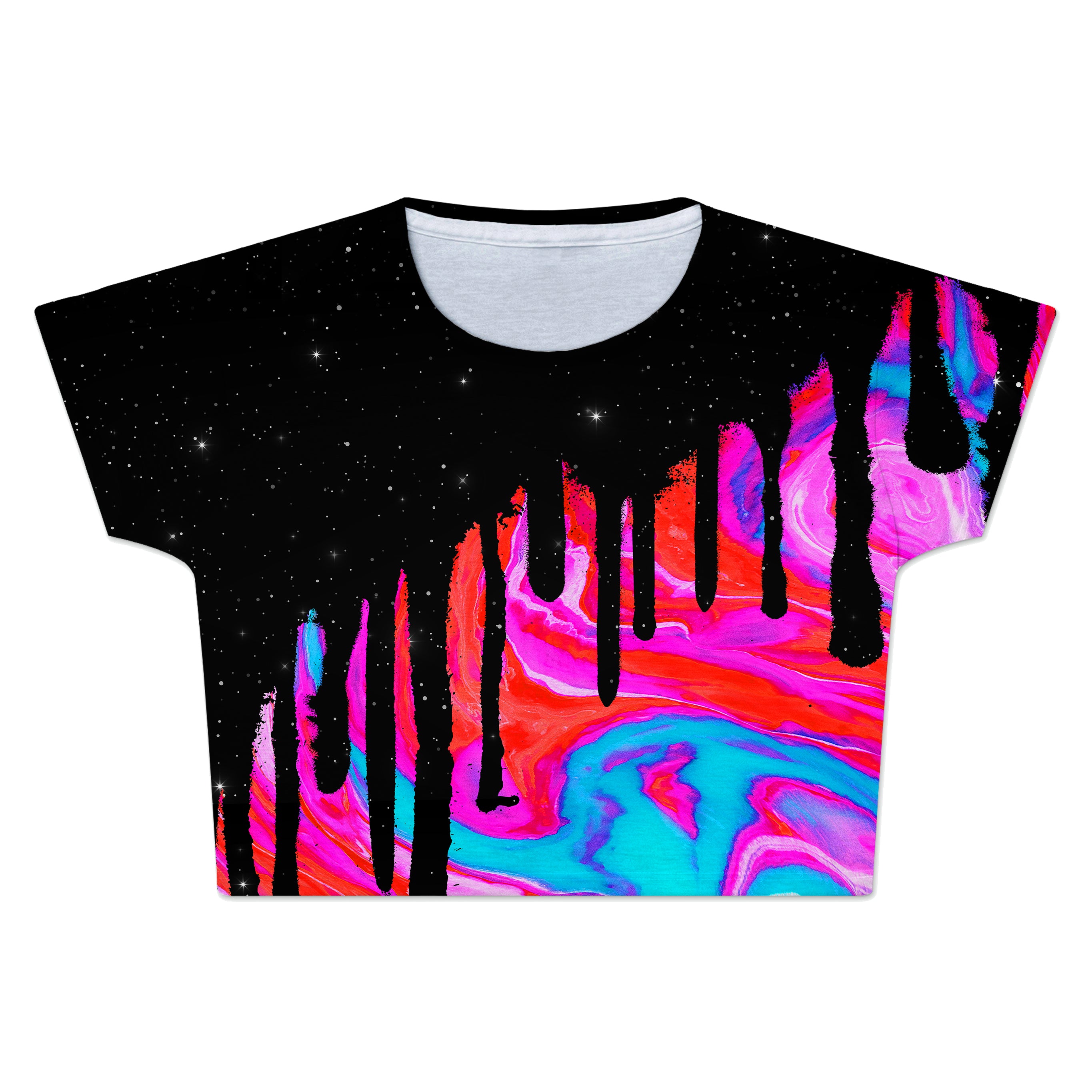 Star Drip Crop Tee – iEDM