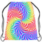PLUR Rainbow Drawstring Bag, Art Design Works, | iEDM