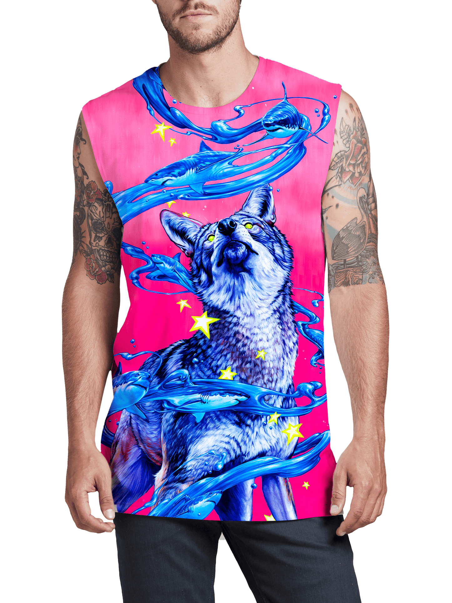 Pack Leader Men's Muscle Tank, Noctum X Truth, | iEDM